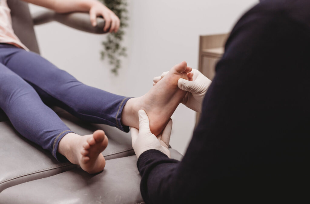 Pain in the ball of the foot - biomechanical assessment