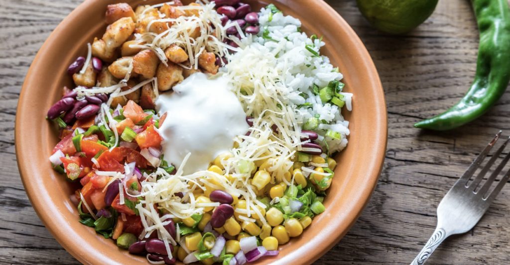 mexican burrito bowl