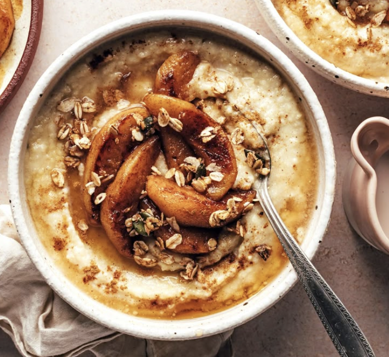 Diabetes friendly Apple Pie Oatmeal